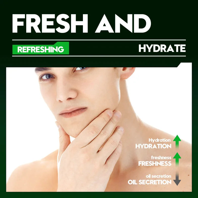 Men’s Cool Facial Cleanser – Deep Cleansing, Refreshing, Moisturizing & Pore Tightening | 100g