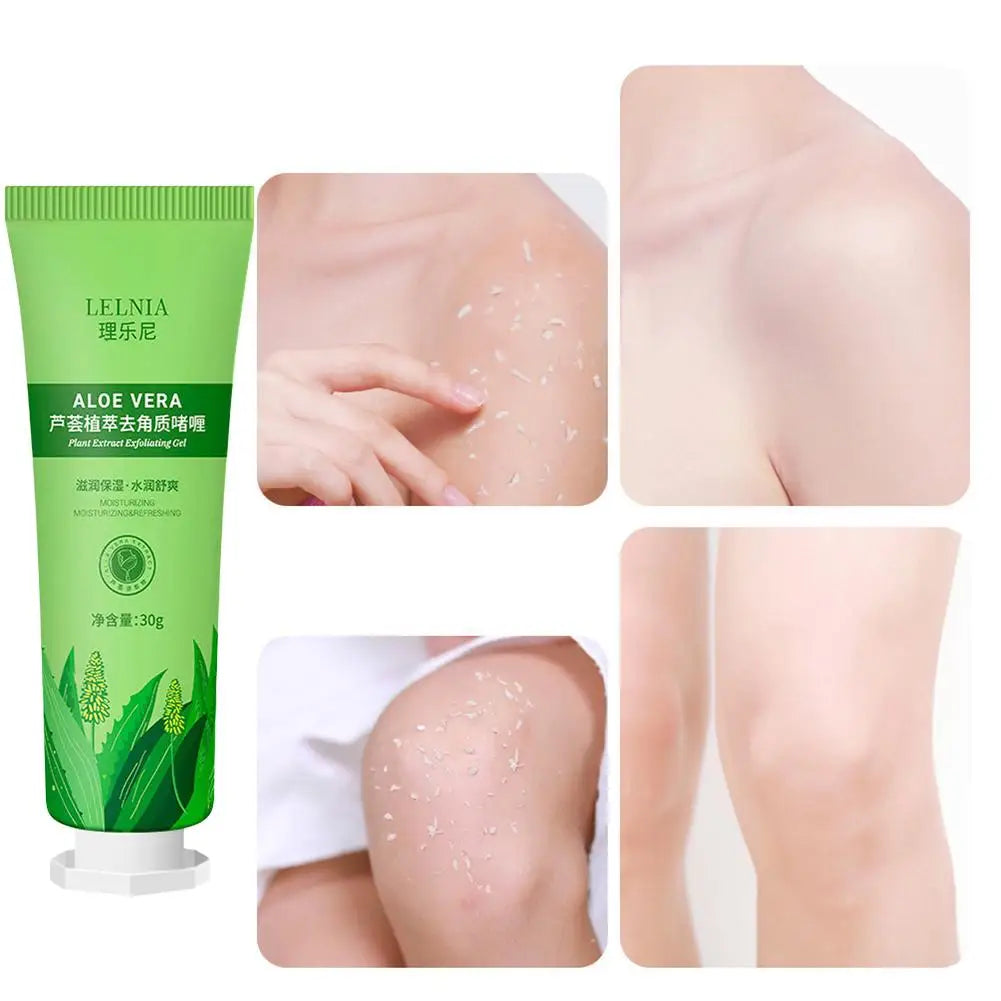 Facial Exfoliating Gel, Non-Scrub zachte exfoliant voor gezicht & lichaam dode huid peeling & reiniging, onthullen gloeiende