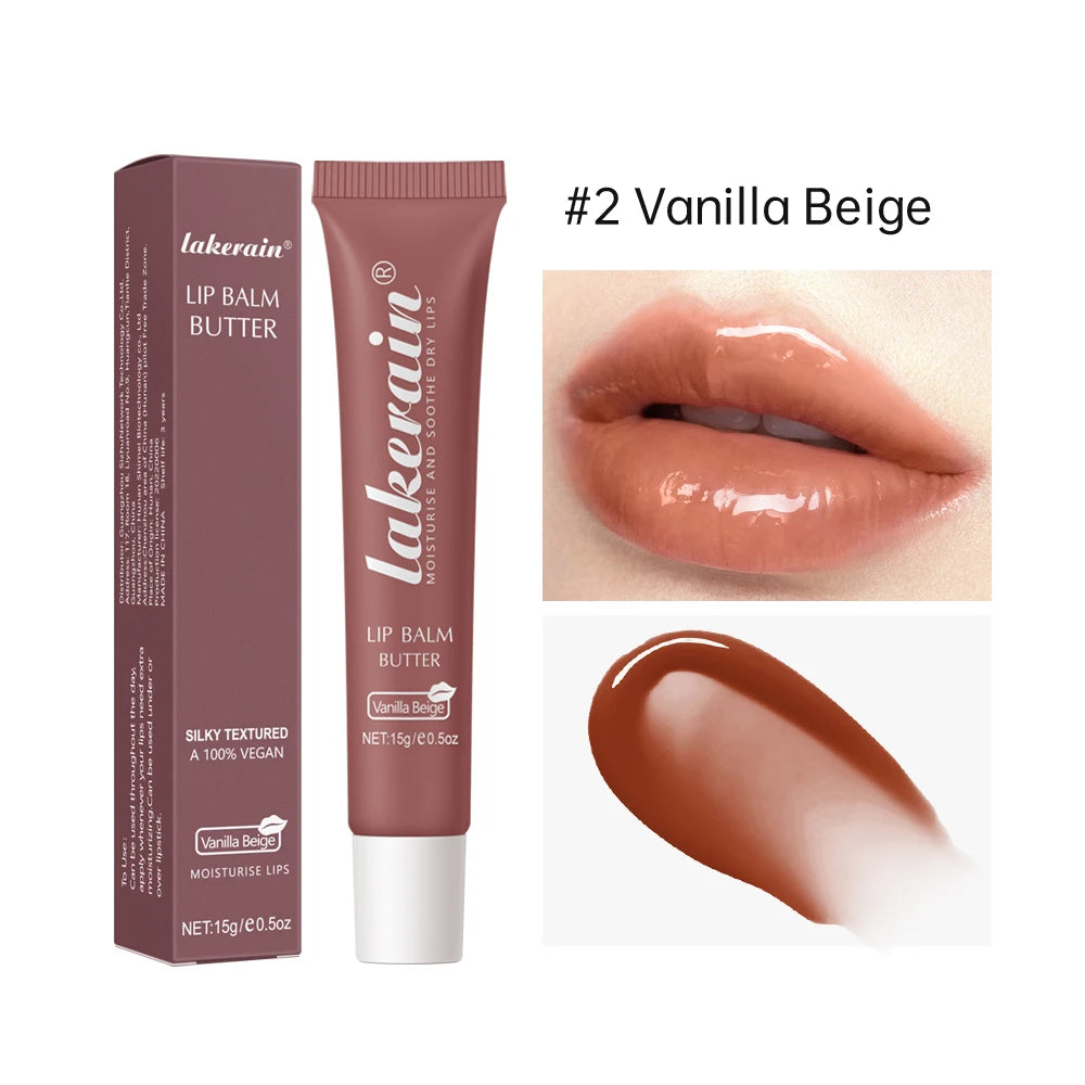 Lip Balm Butter Moisturizing Nourishing Reduce Lip Lines Lip Oil Gloss Hydrates Soothes Dry Lips Skincare Makeup Product