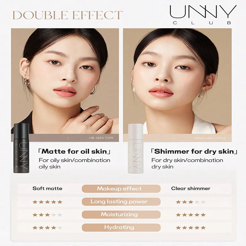 100ml Long-Lasting Makeup Setting Spray, Matte and Shimmer Finish, Oil Free, Non-Drying Formula, Waterproof and sweatproof