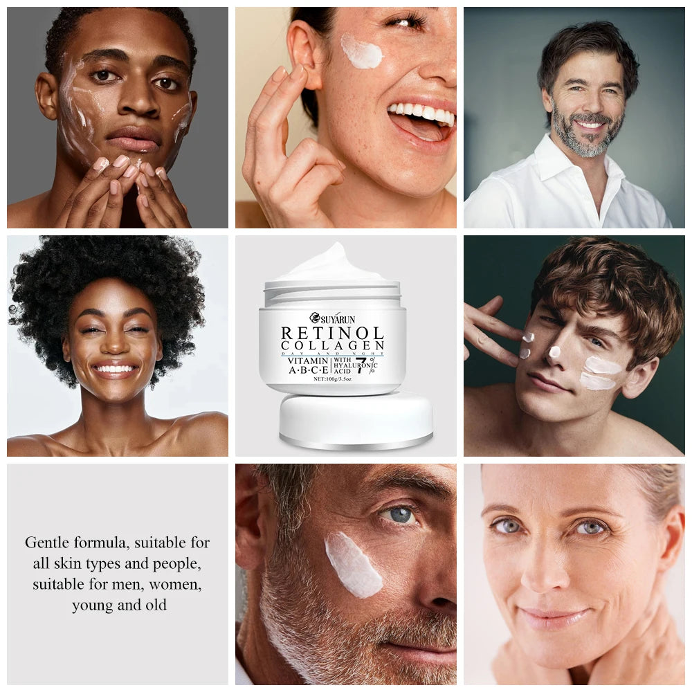 Rich in vitamin E, shea butter, wrinkle, anti-aging, exfoliating tender skin, suitable for men and women