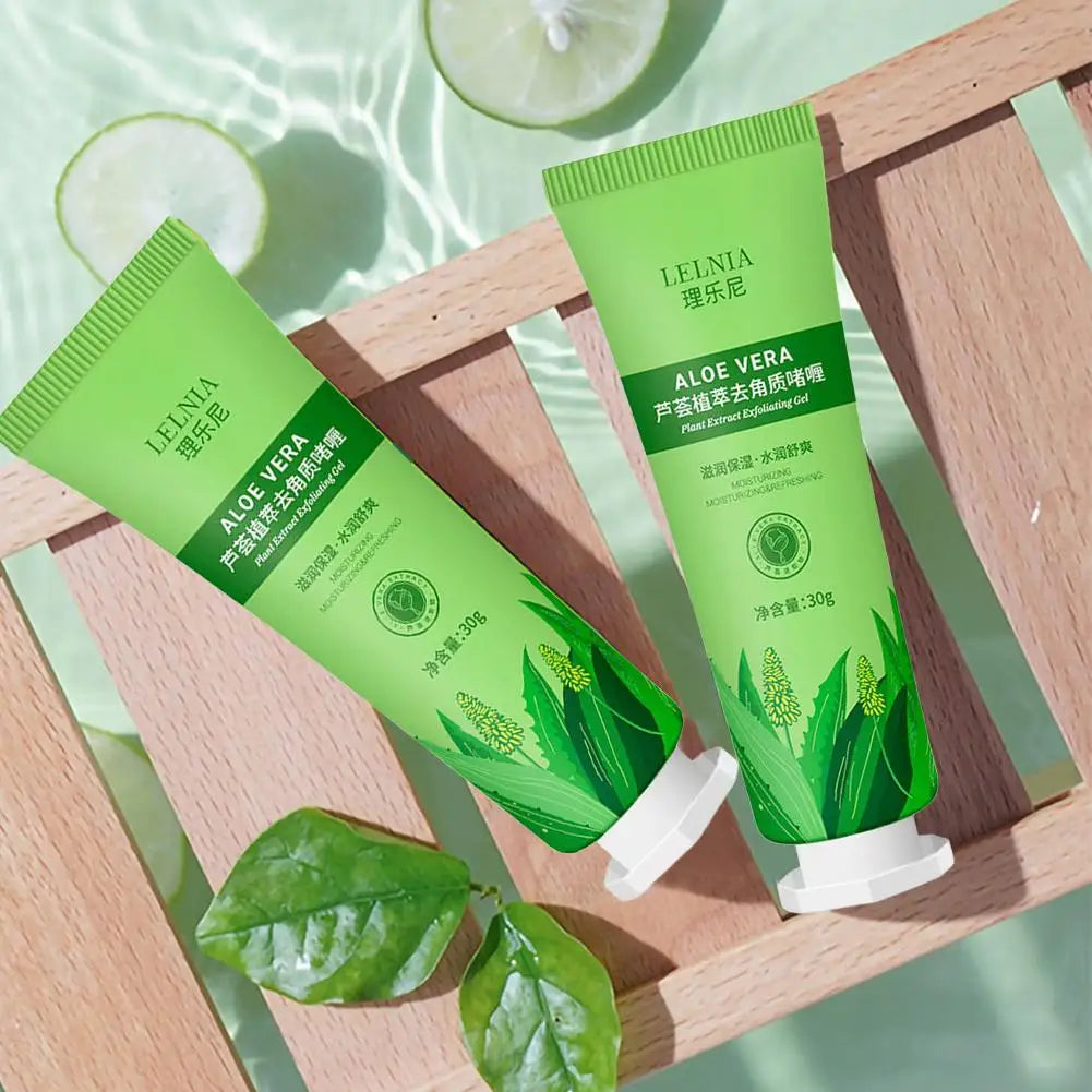 Facial Exfoliating Gel, Non-Scrub zachte exfoliant voor gezicht & lichaam dode huid peeling & reiniging, onthullen gloeiende