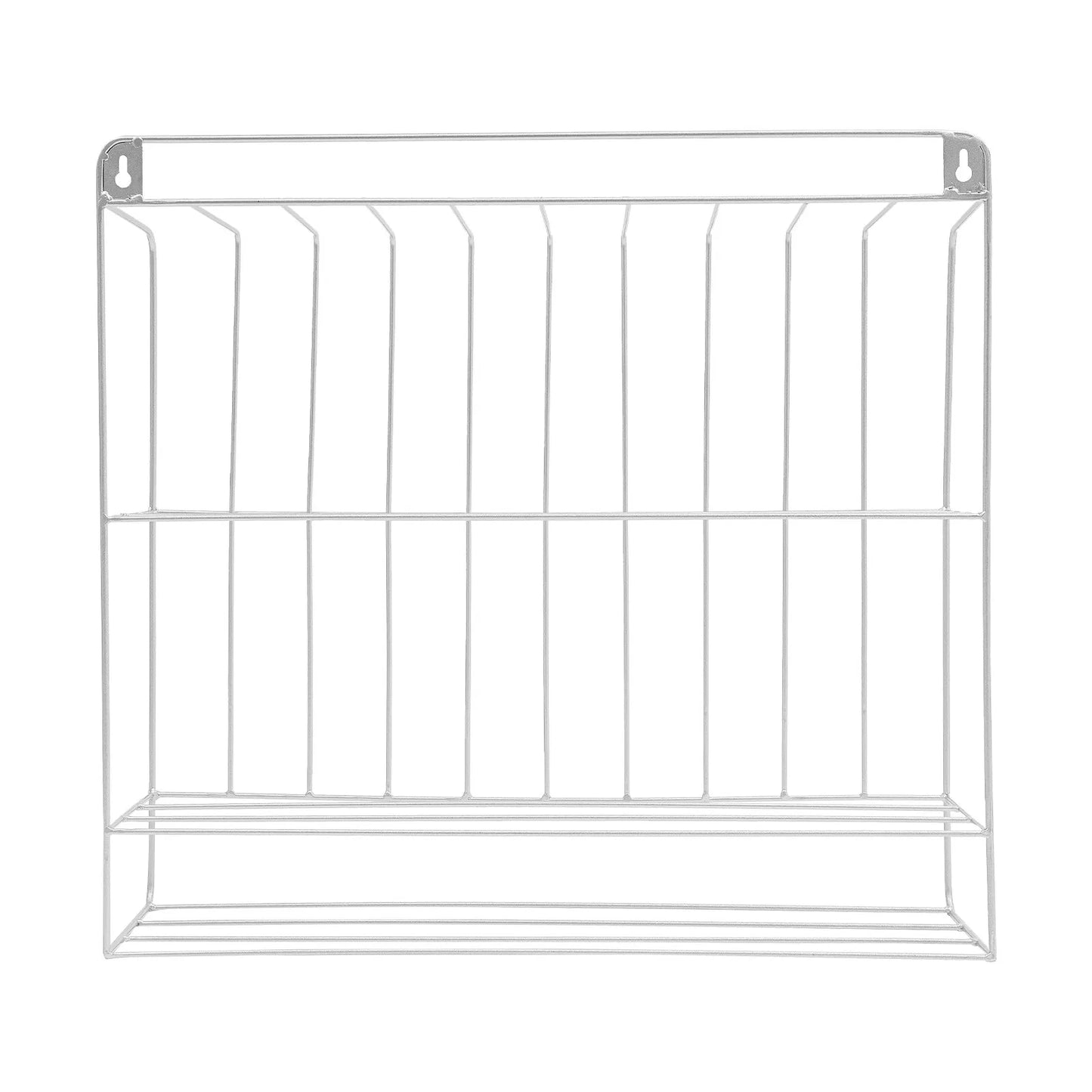 Modern Silver Iron Large Hair Dye Organizer Hair Dye Rack Salon Hair Dye Storage Rack