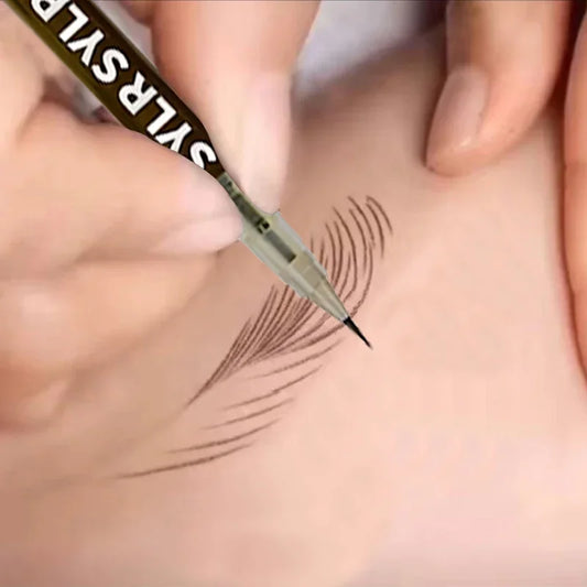 Ultra Fine Waterproof Eyebrow Pen | 0.008mm Precision