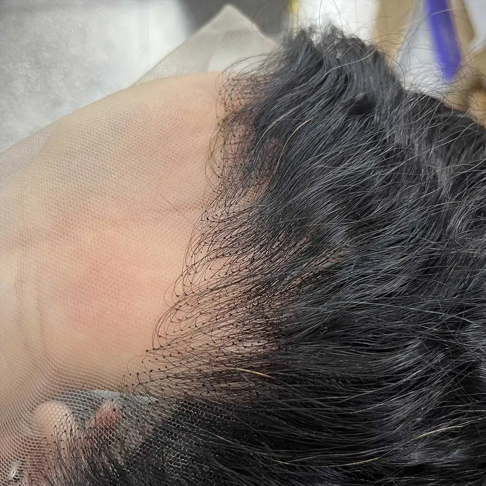 40 50 Inch HD 13x6 Deep Wave Lace Frontal Wigs Brazilian 13x4 Water Wave Curly Lace Front Human Hair Wigs For Women 300 Density