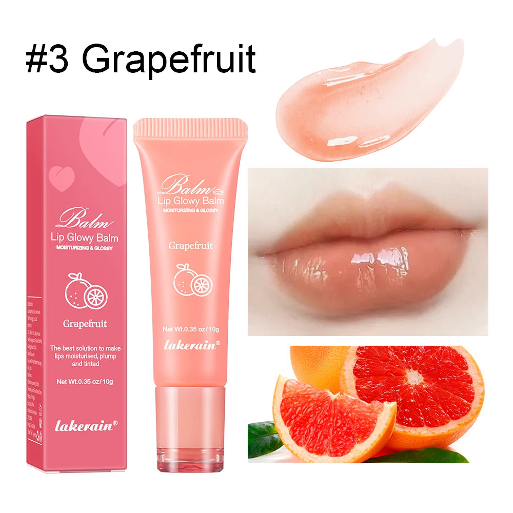 Brightening Pink Lip Balm Reduces Lip Lines Lips Moisturizing Hydrating Removing Dead Skin Fruity Moisturizing Korea Lip Balm