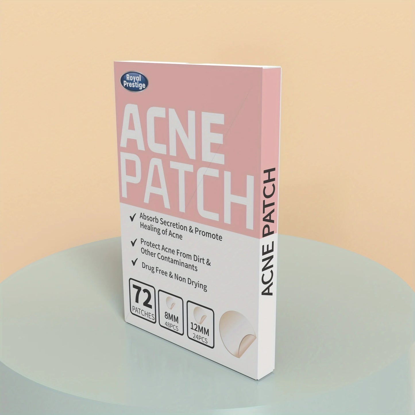 72pcs Acne Patch Facial Redness Repair Acne Clean Pores Moisturize and Smooth Skin Acne Patch Facial Stickers Skin Care Tools
