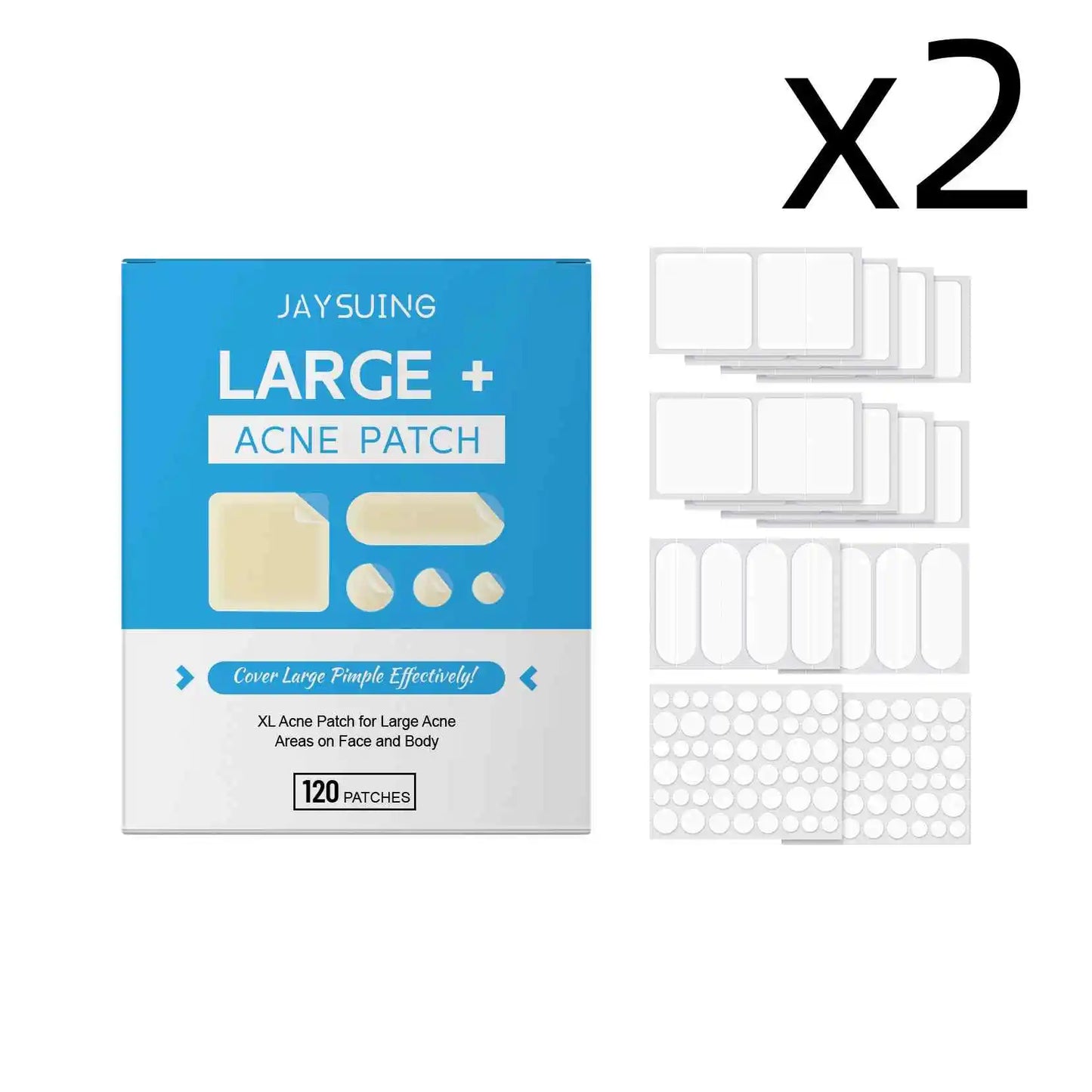 Salicylic Acid Acne Patch Cover Pimple Blemish Absorb Grease Nourish Smooth Facial Skin Waterproof Breathable Anti Acne Stickers
