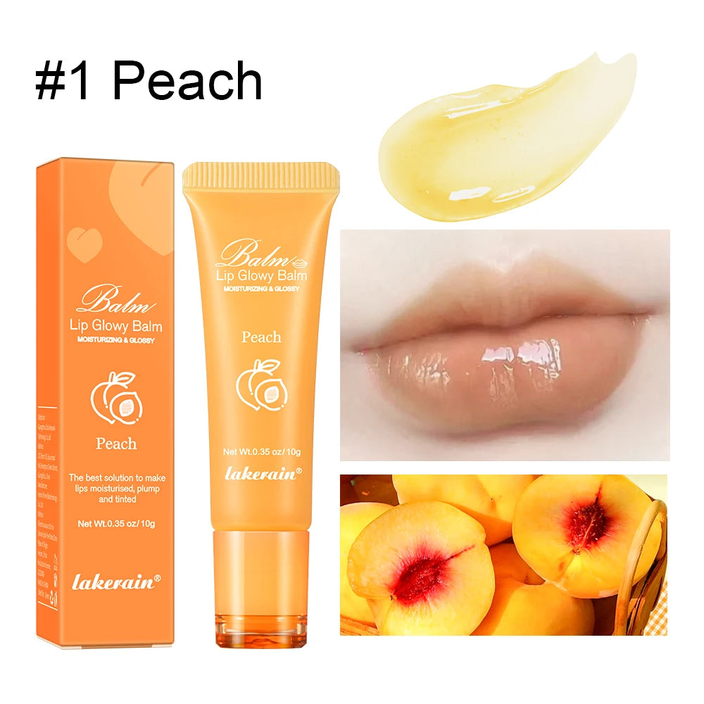 Brightening Pink Lip Balm Reduces Lip Lines Lips Moisturizing Hydrating Removing Dead Skin Fruity Moisturizing Korea Lip Balm