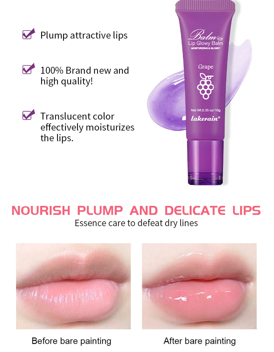 Brightening Pink Lip Balm Reduces Lip Lines Lips Moisturizing Hydrating Removing Dead Skin Fruity Moisturizing Korea Lip Balm