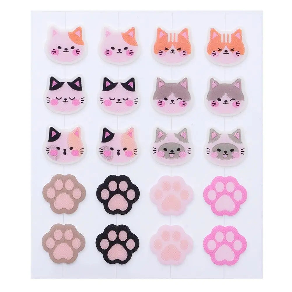 Cartoon Acne Patches Cute Animal Shaped Design Waterproof Hydrocolloid Pimple Patches Gentle Breathable Portable Daily Worn