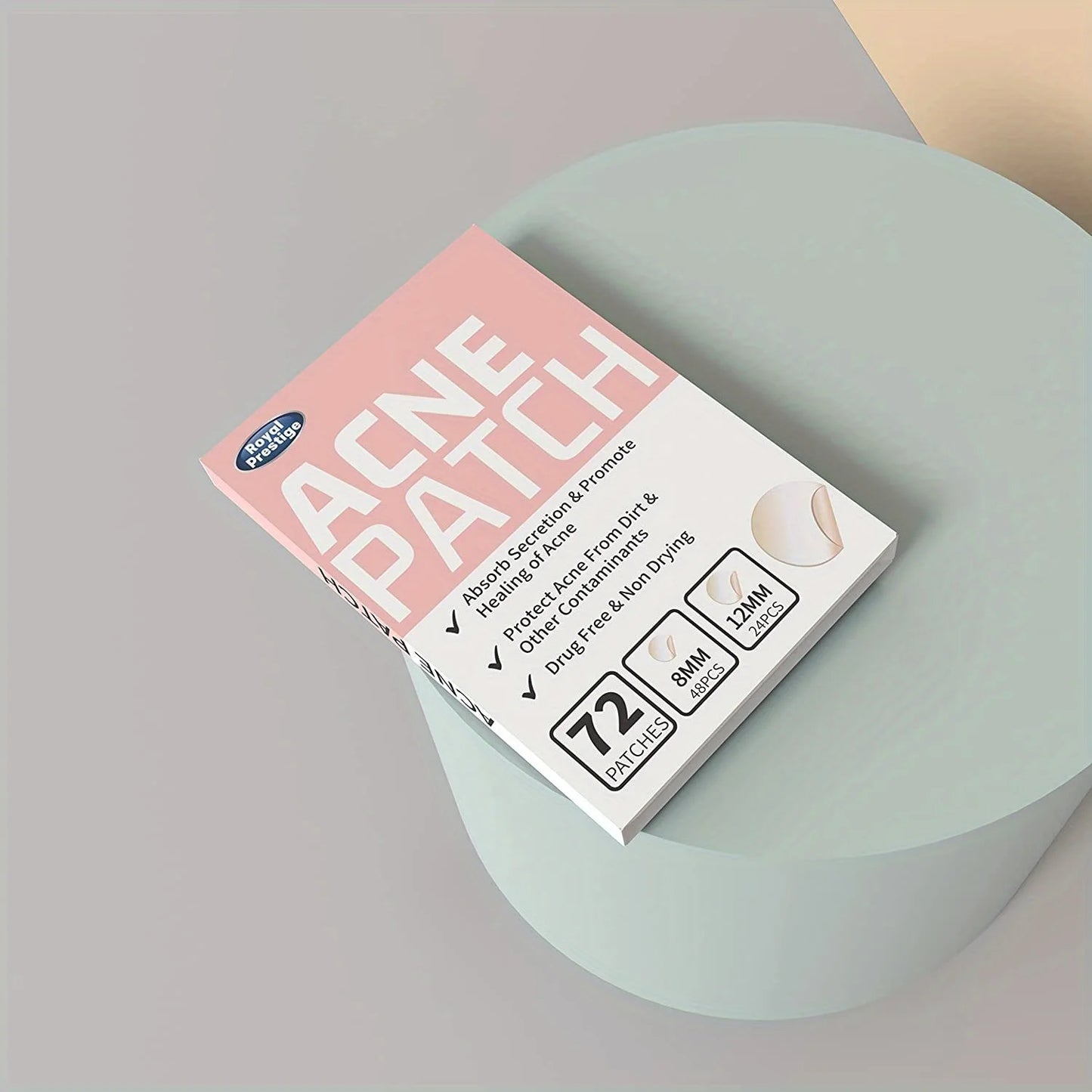 72pcs Acne Patch Facial Redness Repair Acne Clean Pores Moisturize and Smooth Skin Acne Patch Facial Stickers Skin Care Tools