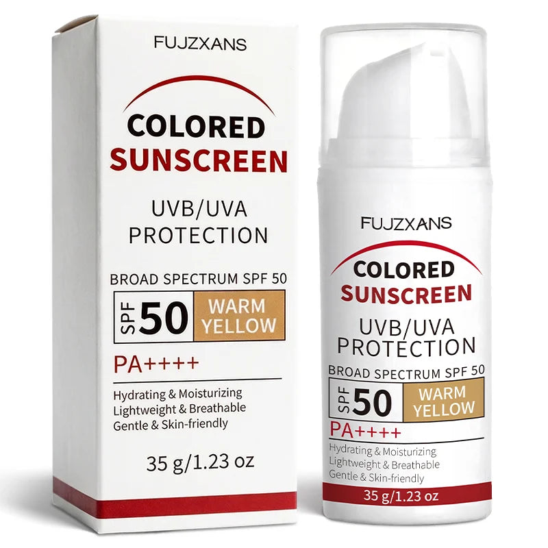 Instant Glass Skin Glow BB Cream With SPF 50, Natural Glow,Waterproof, Warm Yellow Tone That Adapts To Skin, Primer Function.