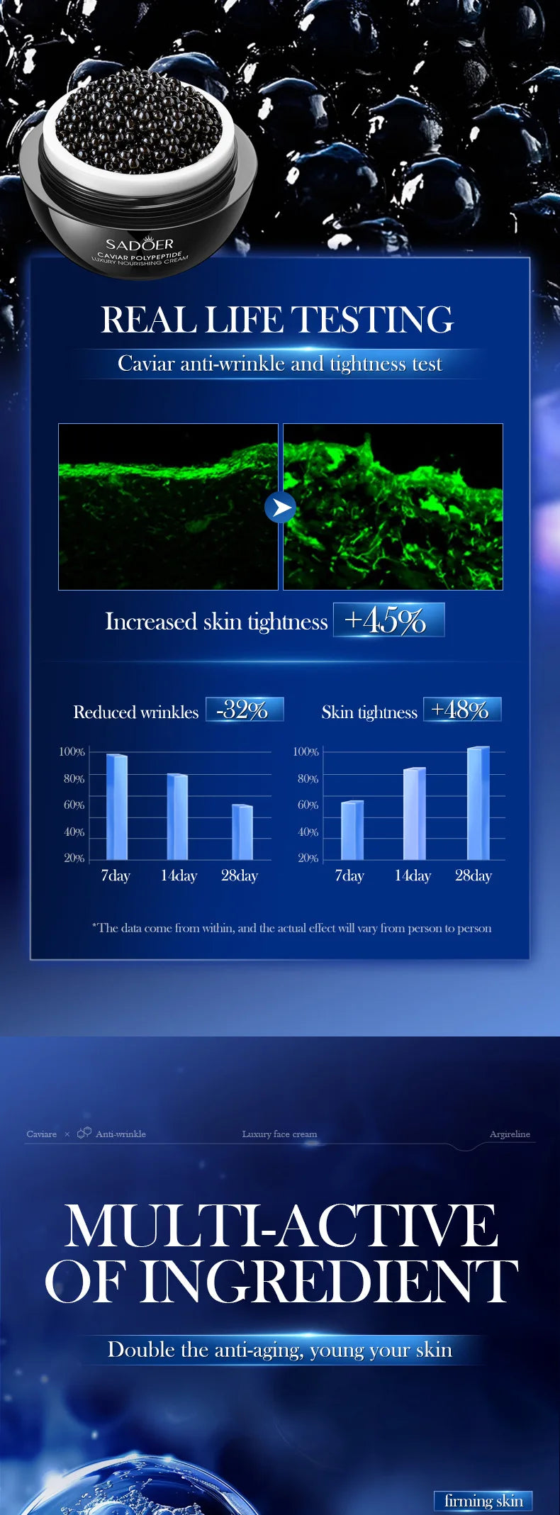 Instant Remove Wrinkle Cream  Improve Retinol Face Anti-Aging Firming Lifting Fade Fine Lines Skin Moisturize Brighten Skin Care