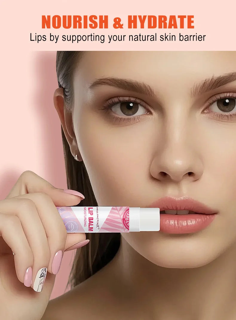 Lipstick set 10pcs, naturally finished, moisturizing lip care, lasting luster, suitable for all skin types, holiday gifts