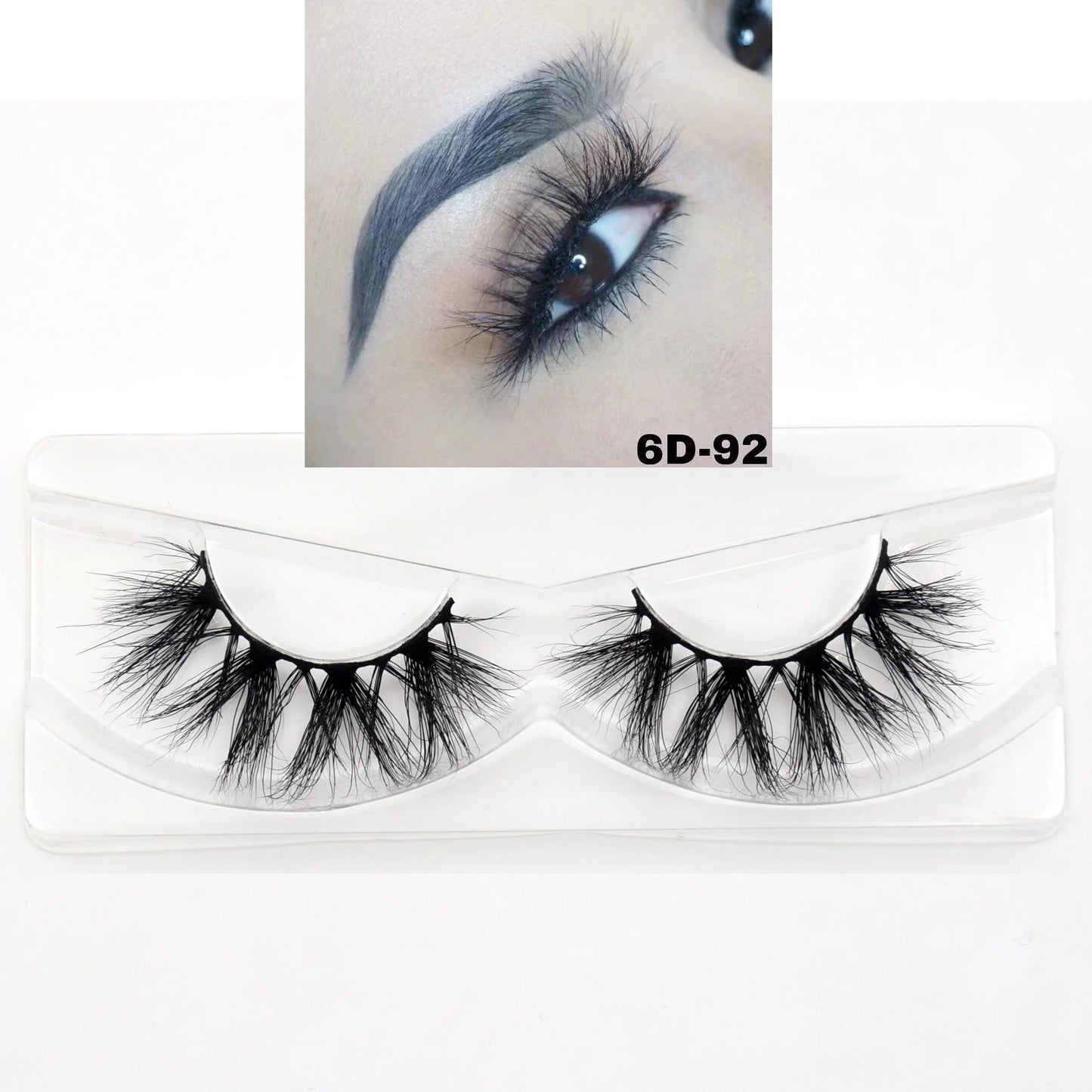 Visofree 30/40/100 Pairs 3D Mink Lashes With Tray No Box Handmade Full Strip Lashes Mink False Eyelashes Makeup eyelashes cilios