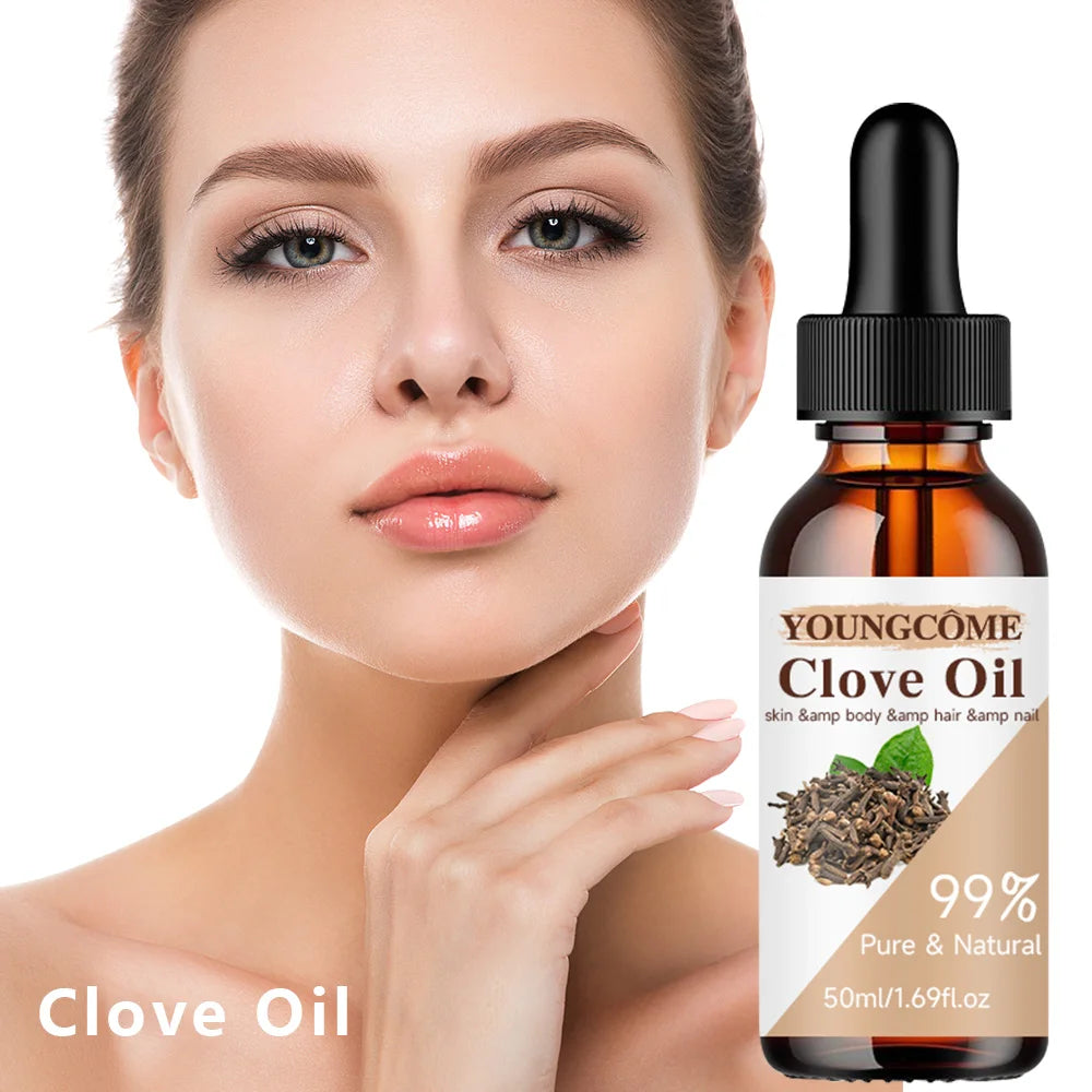 Clove essential oil helps keep skin hydrated and improves skin elasticity shine facial care Moisturizing Repair Anti-aging