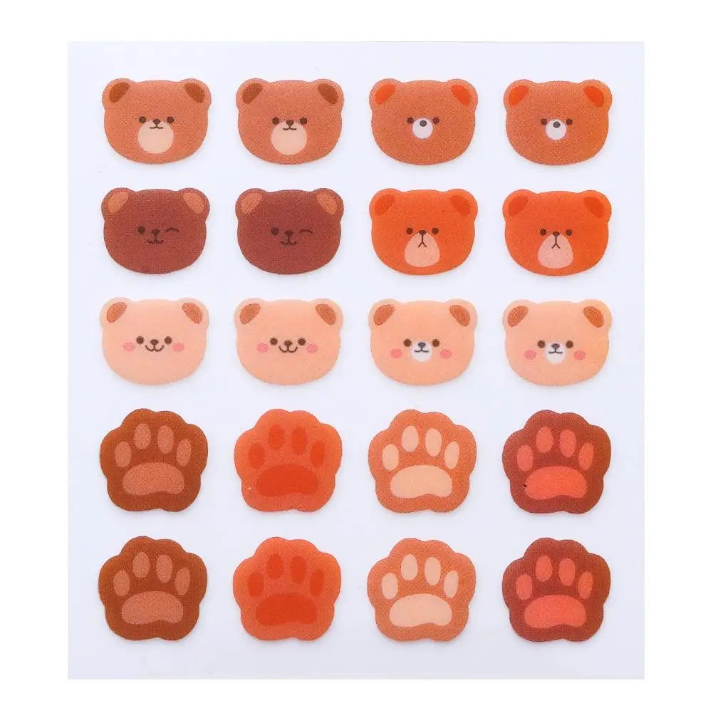 Cartoon Acne Patches Cute Animal Shaped Design Waterproof Hydrocolloid Pimple Patches Gentle Breathable Portable Daily Worn