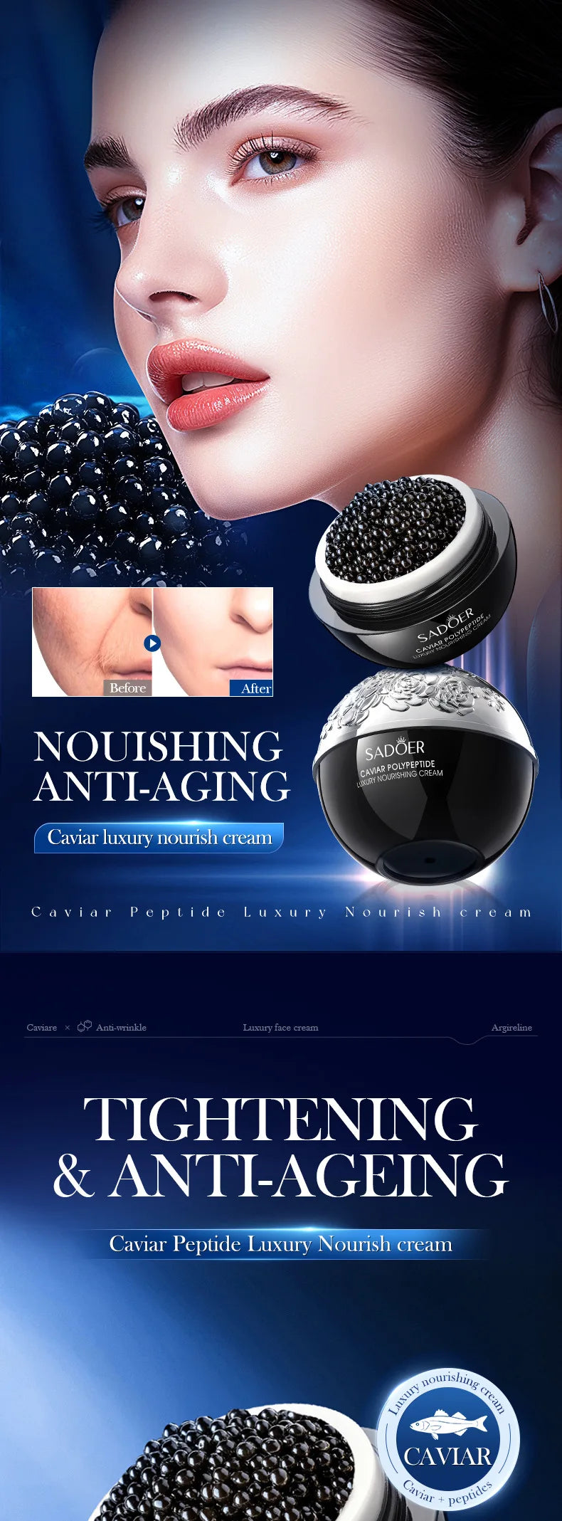 Instant Remove Wrinkle Cream  Improve Retinol Face Anti-Aging Firming Lifting Fade Fine Lines Skin Moisturize Brighten Skin Care
