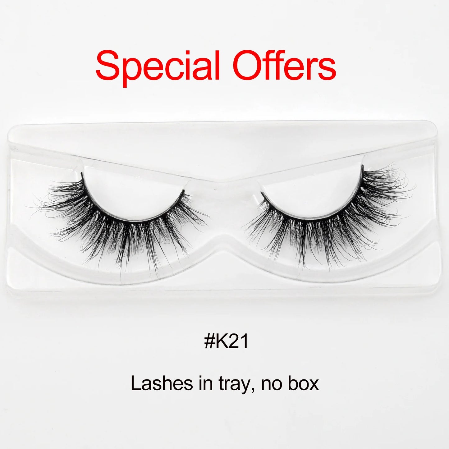 Visofree 30/40/100 Pairs 3D Mink Lashes With Tray No Box Handmade Full Strip Lashes Mink False Eyelashes Makeup eyelashes cilios