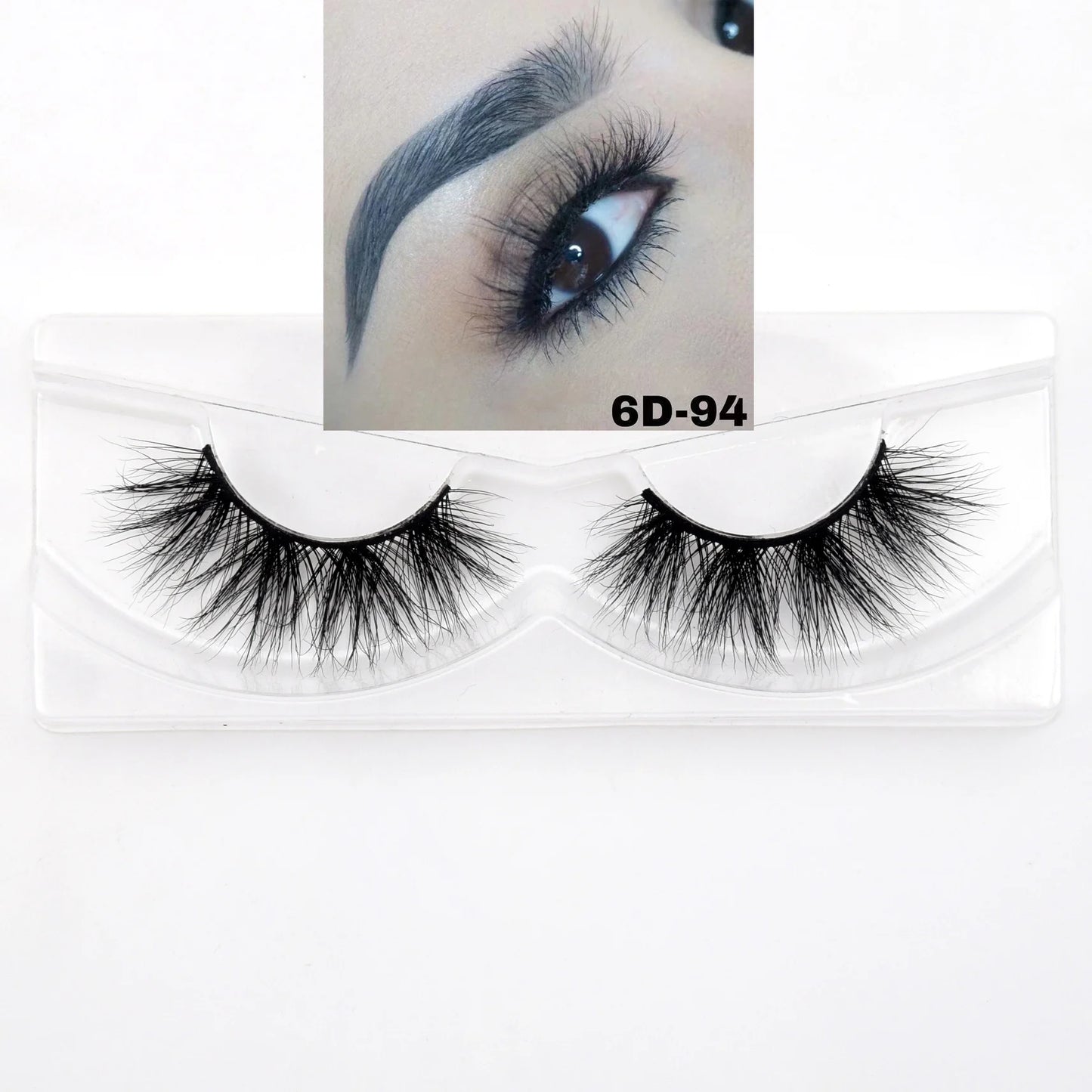 Visofree 30/40/100 Pairs 3D Mink Lashes With Tray No Box Handmade Full Strip Lashes Mink False Eyelashes Makeup eyelashes cilios