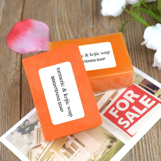 Kojic Acid Soap Is Known for Its Brightening and Anti Pigmentation Properties Which Gently Cleanse and Restore Skin Vitality