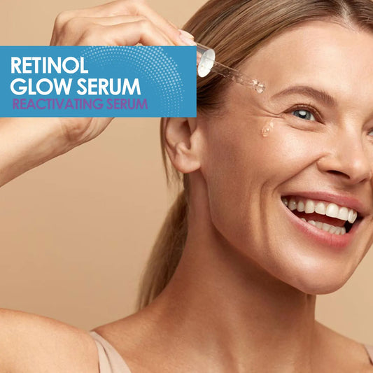 Retinol essence, lightens fine lines, firms, anti-wrinkle and brightens the skin, effectively improves facial skin hydrating and