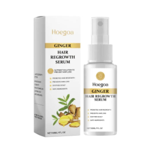 Hoegoa Hair Essence Spray Volumizing Hair Hair Soft Luster Ginger Hair Care Scalp Treatment Spray