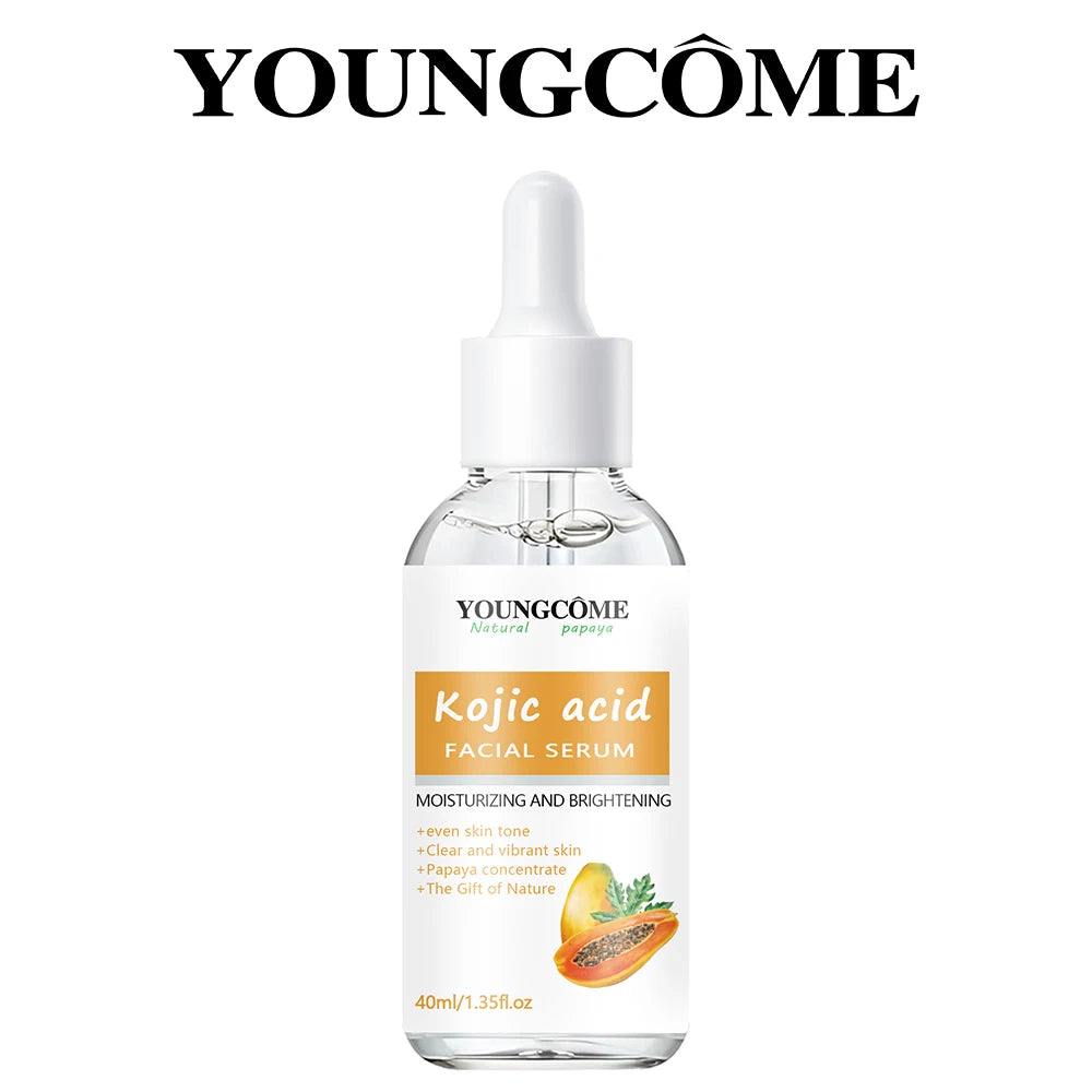 Kojic Acid Facial Essence: Lightweight Hydrating Serum for Nourishment, Even Skin Tone & Refreshed Vitality
