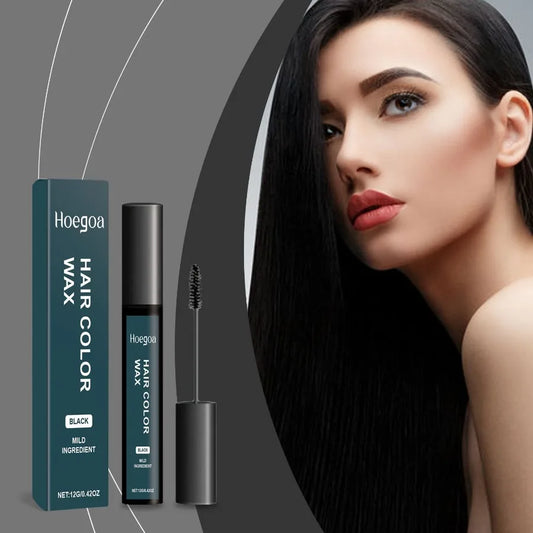 Hoegoa Black Hair Care Beauty Wax Gentle And Easy To Wash Moisturizing Hair Shine Care Hair Cream