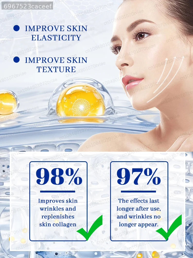 Wrinkle no. eggshell-like skin, smooth and healthy skin