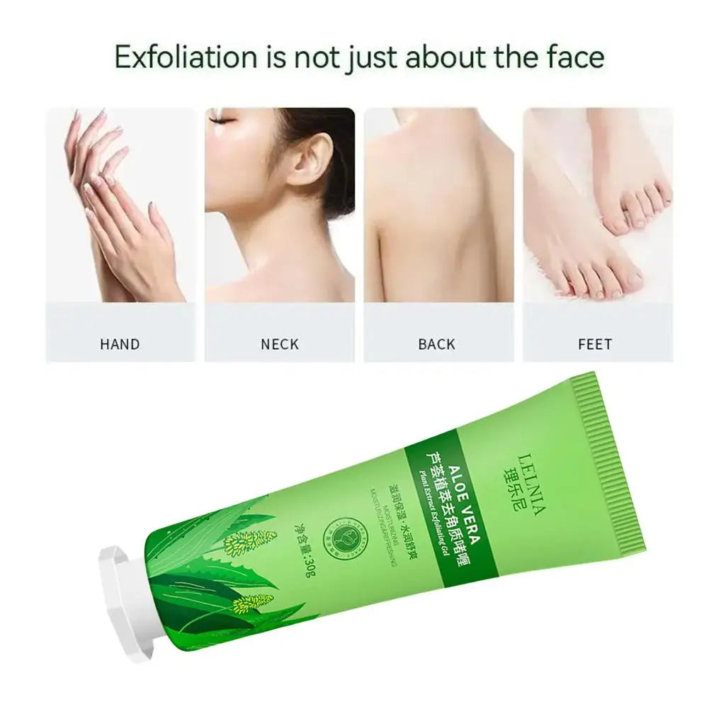 Facial Exfoliating Gel, Non-Scrub zachte exfoliant voor gezicht & lichaam dode huid peeling & reiniging, onthullen gloeiende