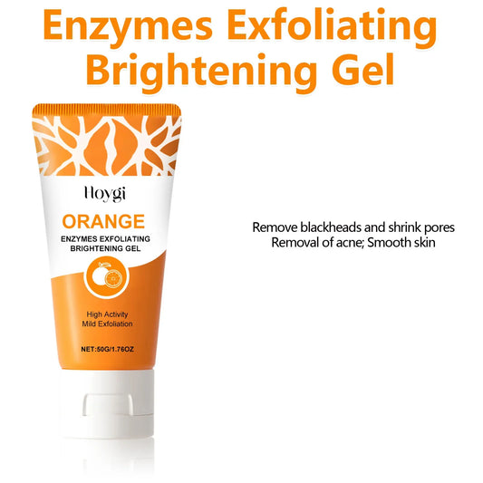 Exfoliating Peeling Gel Large Pore Tightening Blackhead Dirt Removal Moisturizing Oil Control Nose Acne Cleansing Face Scrub Gel