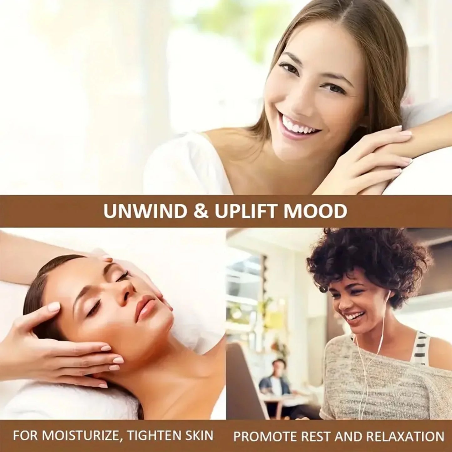 Vitamin E essential oil for skin care, massage, shower, diffuser relaxing essential oil for face, body, nails, hair, eyelashes