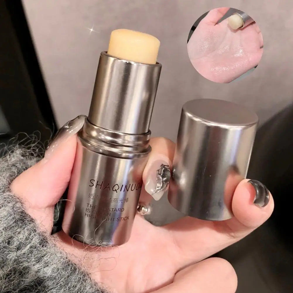 Wet And Shiny Highlighter Stick Brightening Eyes And Contouring Bar Pearlescent Natural Water Light Makeup