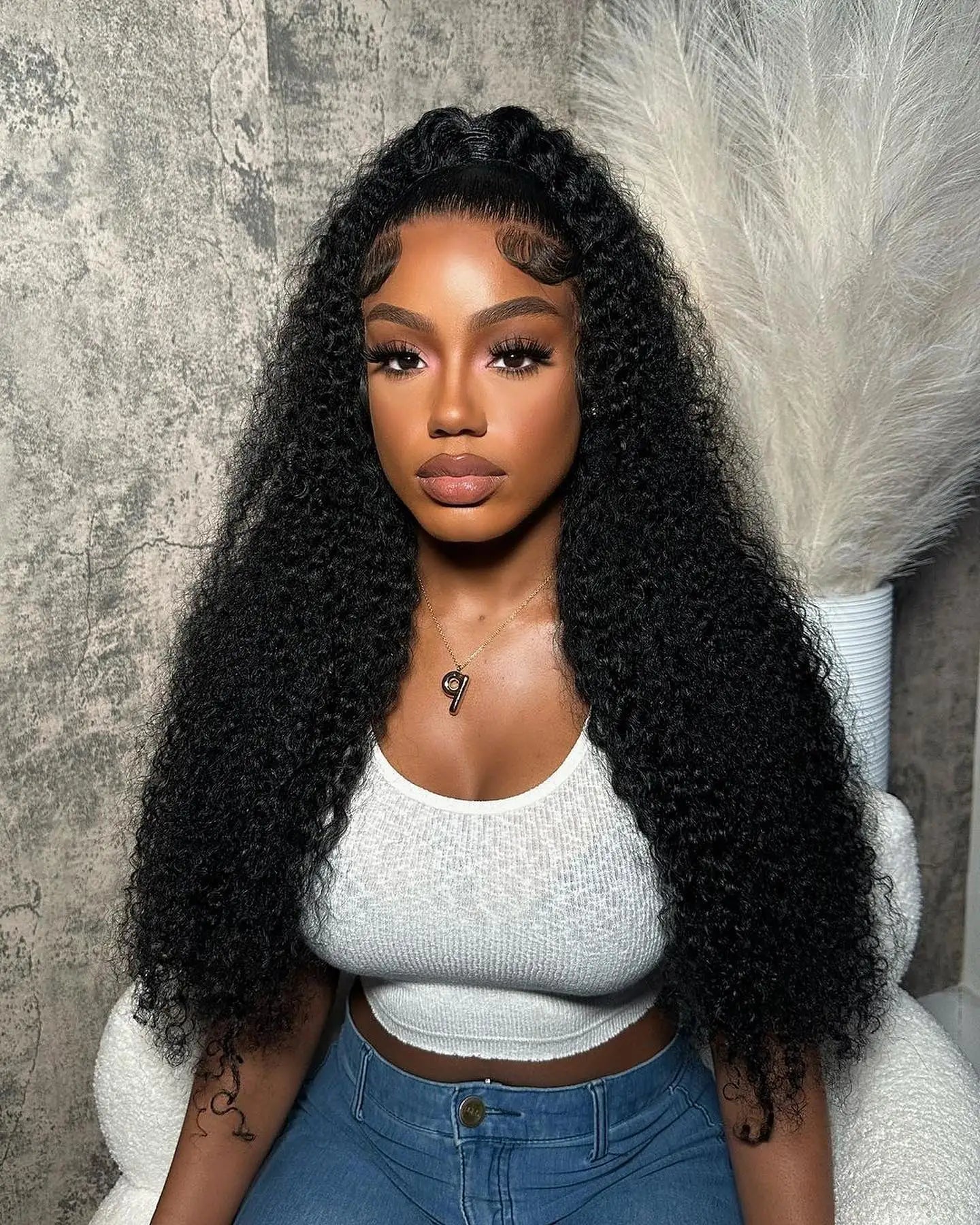 40 50 Inch HD 13x6 Deep Wave Lace Frontal Wigs Brazilian 13x4 Water Wave Curly Lace Front Human Hair Wigs For Women 300 Density