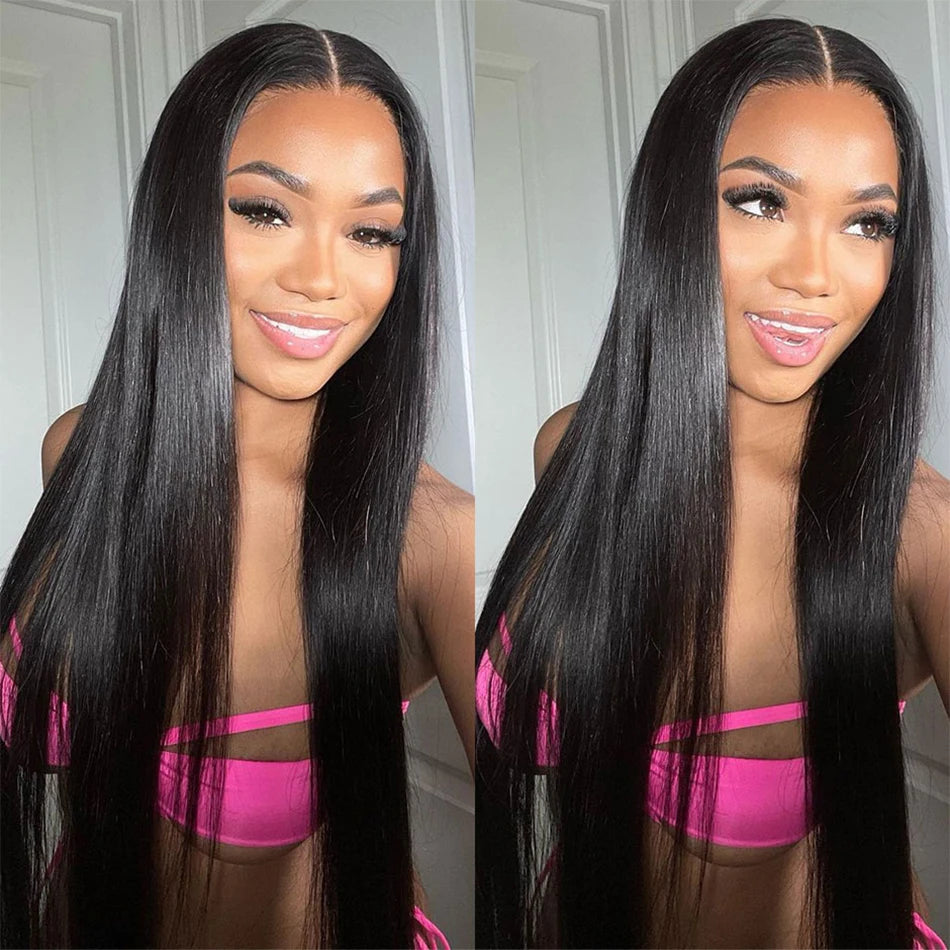 Alibele 12A Grade Straight Bundle Deals Peruvian Virgin Hair Weave Bundles Straight Huma Bundles Wholesale Bundles Natural Color