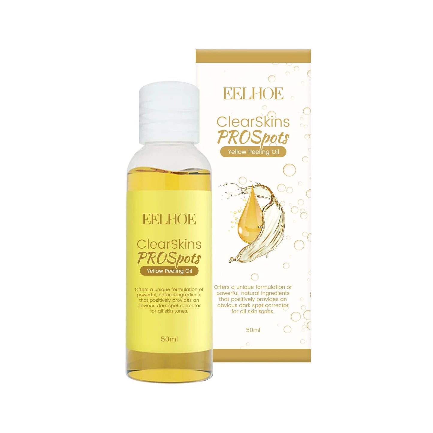 Yellow Peeling Oil Bleaching Brightening Dark Spots Body Knees Exfoliating Remove Dead Skin Lightening Melanin Whitening Serum
