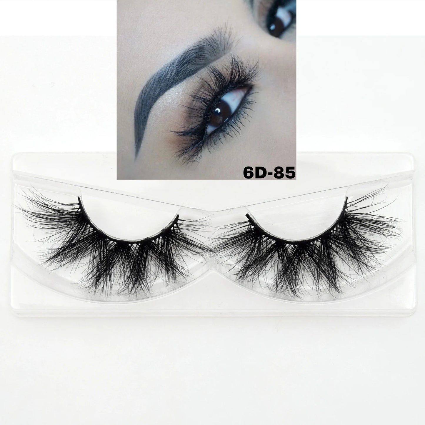 Visofree 30/40/100 Pairs 3D Mink Lashes With Tray No Box Handmade Full Strip Lashes Mink False Eyelashes Makeup eyelashes cilios