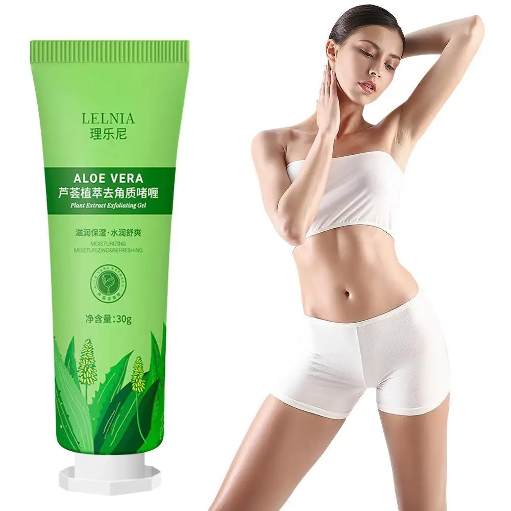 Facial Exfoliating Gel, Non-Scrub zachte exfoliant voor gezicht & lichaam dode huid peeling & reiniging, onthullen gloeiende
