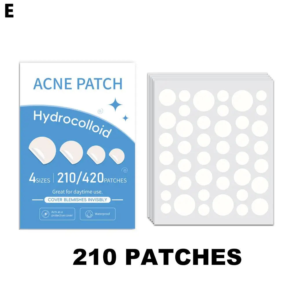 Acne Care Patch Anti-inflammatory Healing Absorbing Spot Sticker Covering Acne Skin Care Stickers Multiple Shapes Pimple Patch
