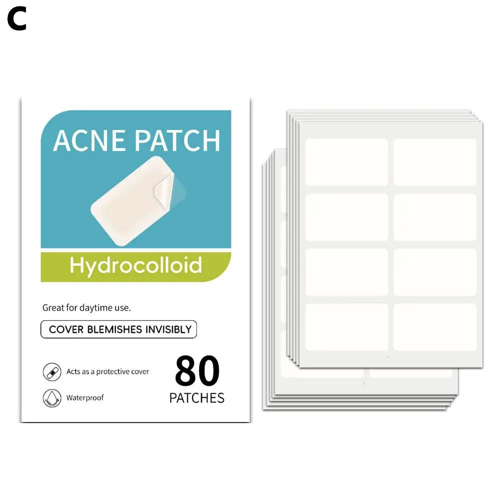 Acne Care Patch Anti-inflammatory Healing Absorbing Spot Sticker Covering Acne Skin Care Stickers Multiple Shapes Pimple Patch