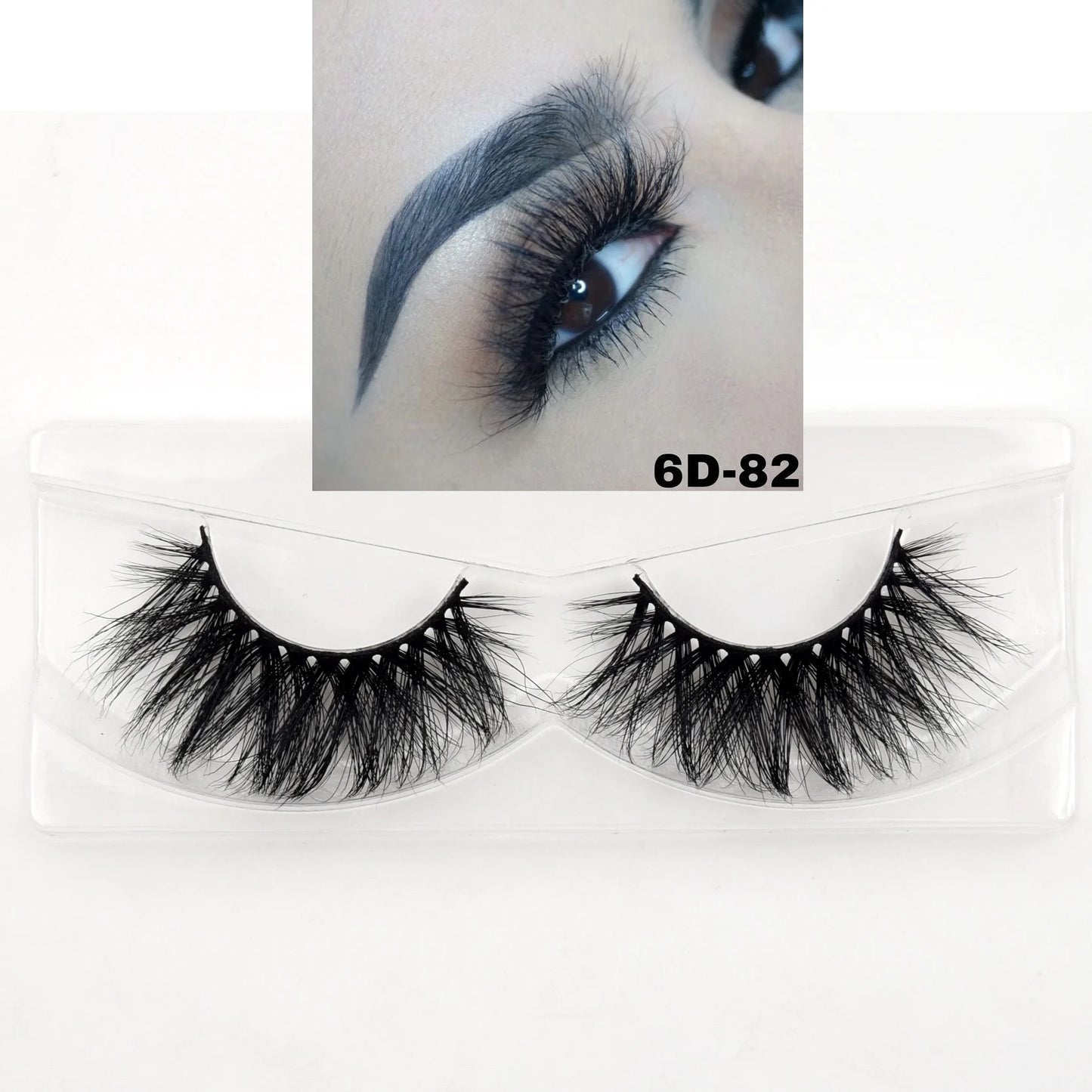 Visofree 30/40/100 Pairs 3D Mink Lashes With Tray No Box Handmade Full Strip Lashes Mink False Eyelashes Makeup eyelashes cilios