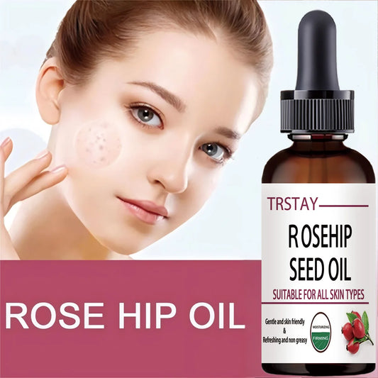 5ML/15ML/30ML/50ML/Pure Essential Oils Rosehip Oil Moisturizing Brighten Skin Color Essential Oil Anti-Dry Anti-Aging Face Essen