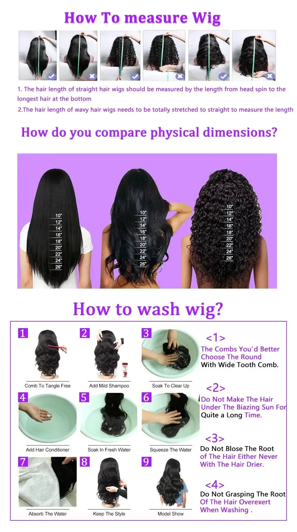 200% Deep Wave 13x6 Lace Frontal Wig Brazilian Curly Human Hair Wigs For Women Lace Front Human Hair Wig Pre Plucked 36 Inch