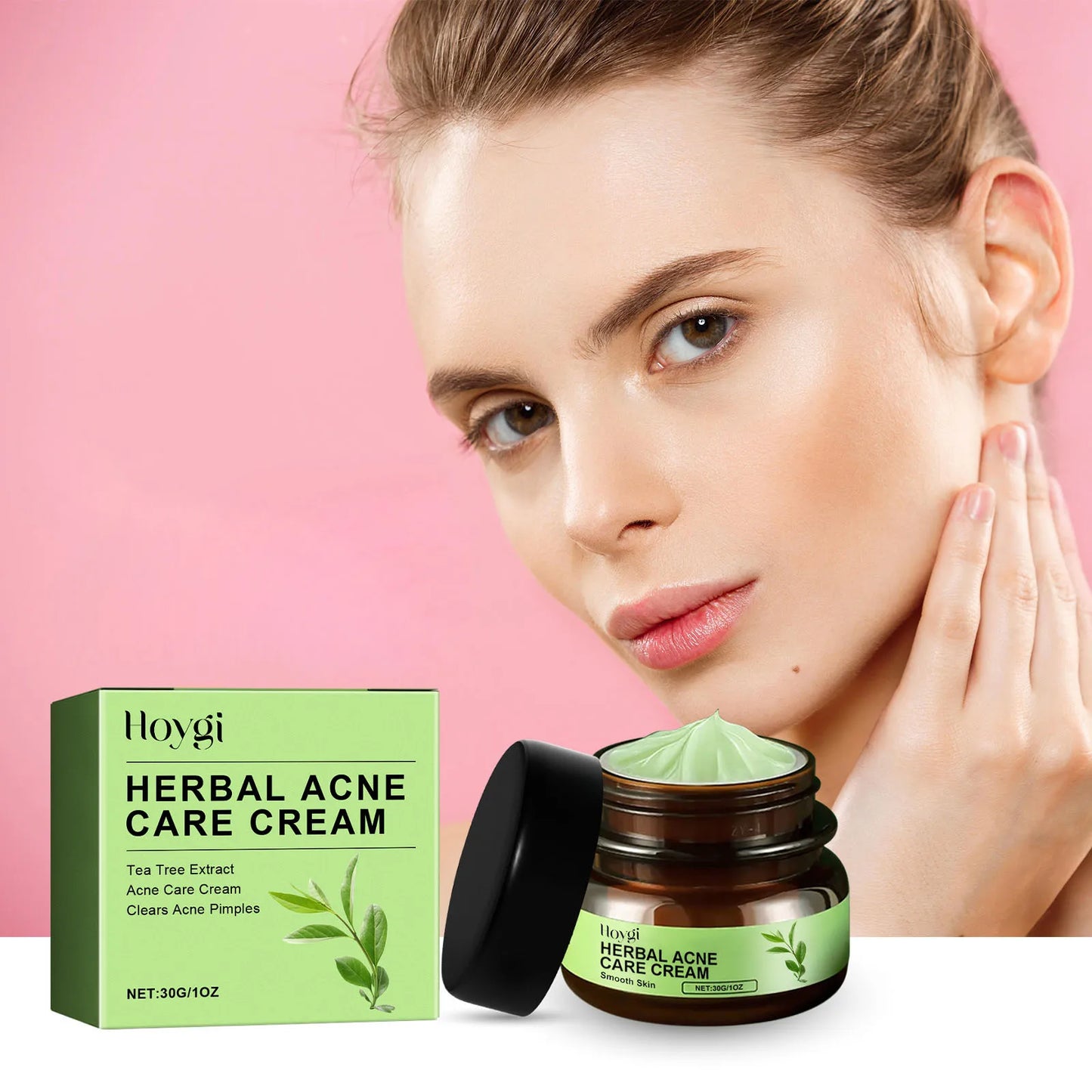 Acne Face Cream Pimple Treatment Oil Control Repair Redness Remove Blackhead Smooth Hydrating Moisturizing Pore Shrinking Serum