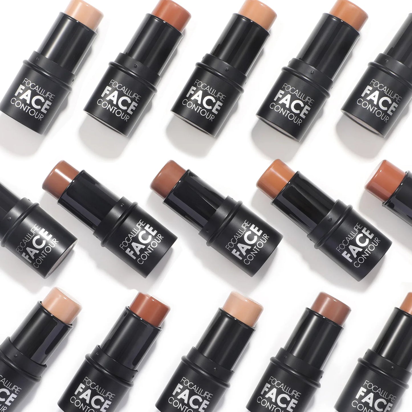 Wholesale FOCALLURE Bronzer Highlighter Stick Waterproof Body Face Contour Corrector Illuminator Cream For Women's Makeup