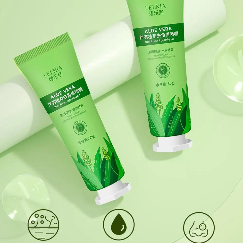 Facial Exfoliating Gel, Non-Scrub zachte exfoliant voor gezicht & lichaam dode huid peeling & reiniging, onthullen gloeiende