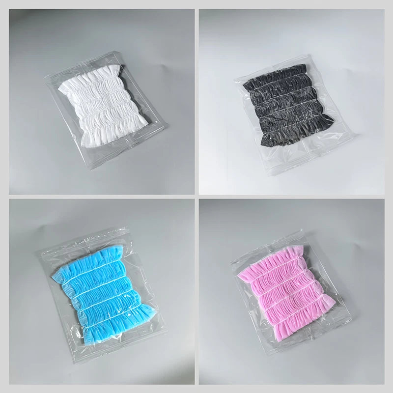 20/50/100pcs Disposable Spa Headbands Soft Non- Elastic Facial Hair Bands For Sauna, Facial Cleansing, Skincare & Makeup