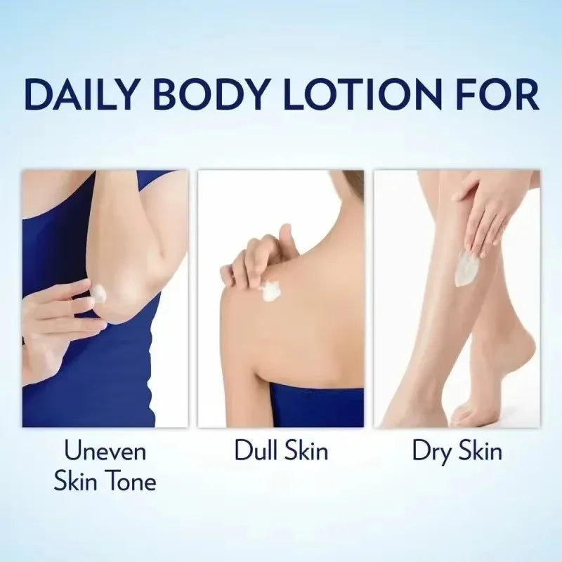 Vaseline Body Lotion for Men and Women Moisturizing Body Moisturizing Fragrance Brightening Skin Exfoliating Body Lotion 400ML